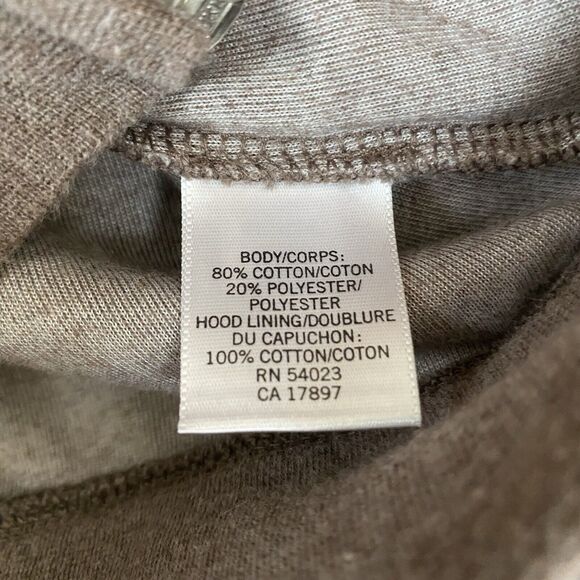 Banana Republic Brown Velour Track Suit Zip Up Hoodie Jacket Small Y2K - Picture 9 of 10